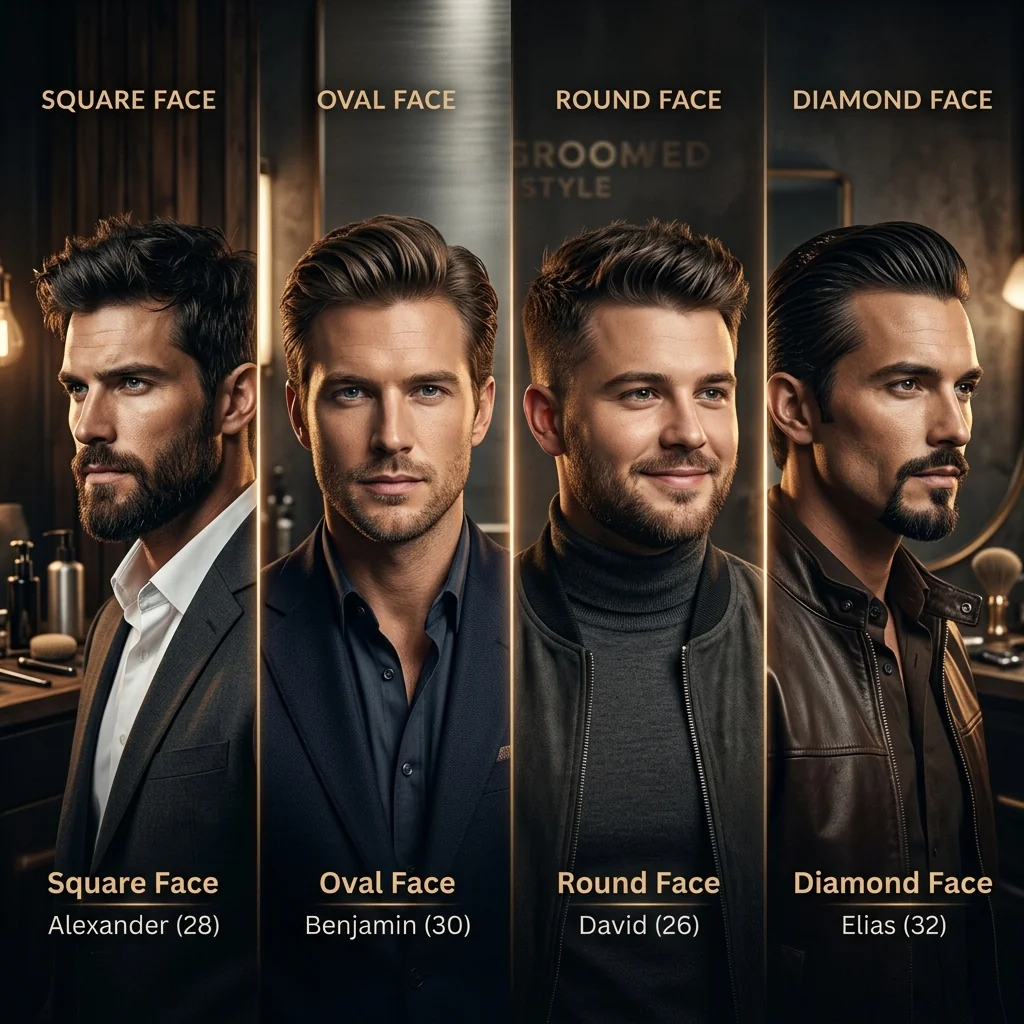 The Ultimate Guide to Different Face Shapes for Men