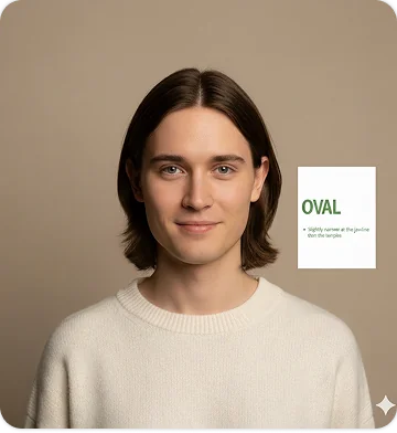 Step 3: Receive a face-shape report and styling guidance