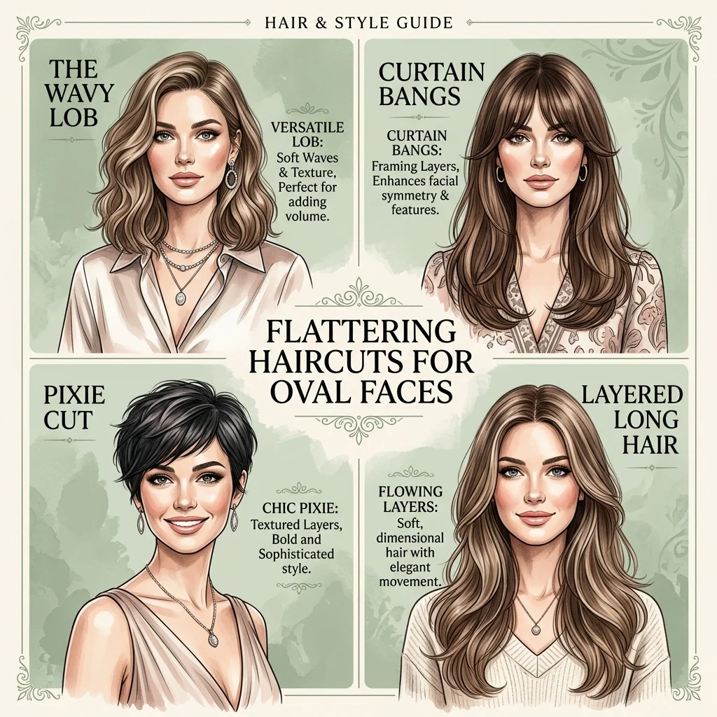 Best Hairstyles and Haircut Showcase for Oval Face Shape